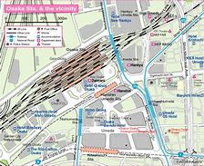 Image result for Osaka Station Map