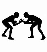 Image result for Wrestling Silhouette Vector