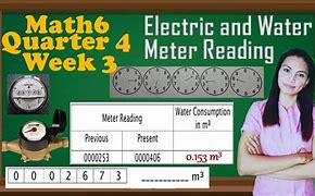 Image result for Electric and Water Meter Reading