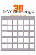 Image result for 30-Day Challenge Calendar Printable