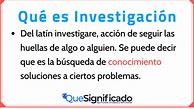 Image result for Que ES Una Investigacion