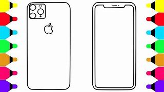 Image result for iPhone 11 Pro Coloring Pages
