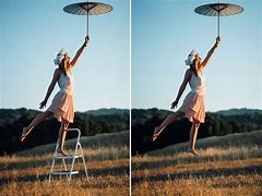 Image result for Photoshop Floating Person