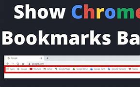 Image result for Bookmark Bar Chrome