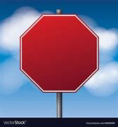 Image result for Plain Stop Sign