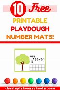 Image result for Counting Mats Free Printable