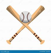 Image result for Baseball Bats Crossed with Ball