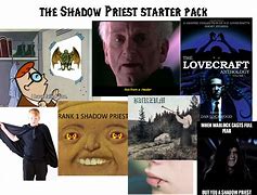 Image result for Classic Shadow Priest Meme