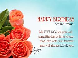 Image result for Happy Birthday Lover Pics