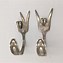 Image result for Screw Hooks Silver