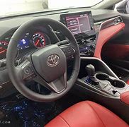 Image result for Cockpit Red Toyota Camry