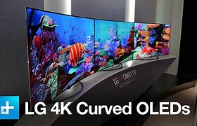 Image result for Curved 4K HDTV OLED