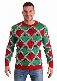 Image result for Men's Ugly Christmas Sweater
