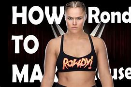 Image result for Ronda Rousey WWE 2K18