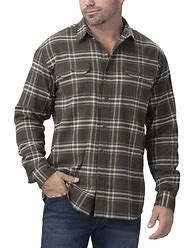 Image result for Long Sleeve Flannel Shirt