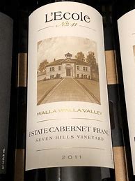 Image result for L'Ecole No 41 Cabernet Franc Seven Hills