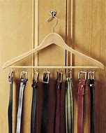 Image result for Wood Belt Hanger