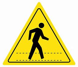Image result for Pedestrian Walkway Signage