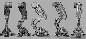Image result for Robotic Leg Drawing