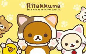 Image result for Rilakkuma Hello Kitty Cartoon