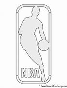 Image result for NBA Logo Stencil