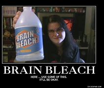 Image result for Brain Bleach Meme