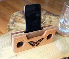 Image result for Wood Cell Phone Amplifier