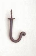 Image result for iron curtains hook rustic