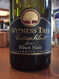 Image result for Witness Tree Pinot Noir Benchmark