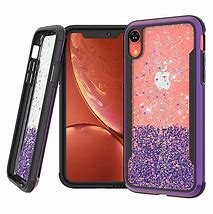Image result for iPhone XR Cosmo Case Glitter Purple