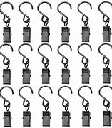 Image result for Outdoor Clip On Curtain Hooks