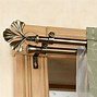 Image result for Double Curtain Rod Brackets