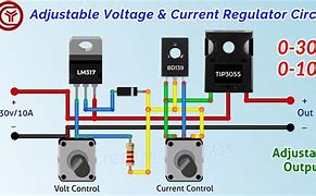 Image result for Variable Voltage and Current Power Supply Diagram