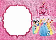 Image result for Disney Princess Printable Birthday Invitations