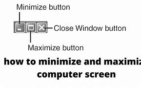 Image result for Maximize Desktop Screen
