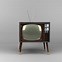 Image result for Old TV with Antenna