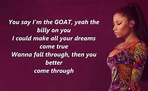Image result for Nicki Minaj Bed Lyrics