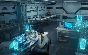 Image result for Sci-Fi Computer Lab