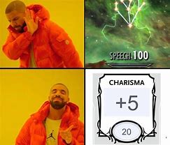 Image result for Charisma 100 Meme