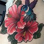 Image result for Hibiscus Flower Tattoo Design