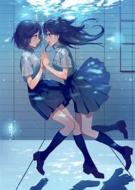 Image result for Anime School Girl Uniform Drown