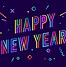 Image result for Happy New Year 2019 Black