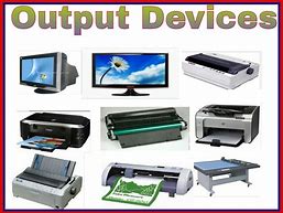 Image result for Output Devices of Computer Printer