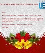 Image result for Out of Office Reply Christmas