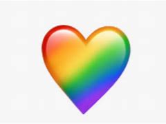 Image result for Rainbow Love Emoji