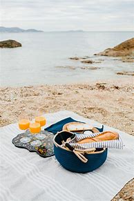 Image result for Summer Food On Beach Asthetic