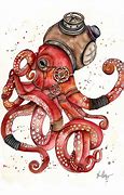 Image result for Steampunk Octopus