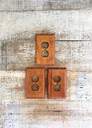 Image result for Wood Look Electrical Outlet