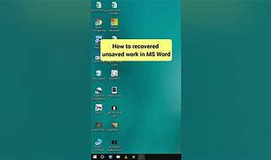 Image result for Recover Unsaved Word Document Mac