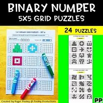 Image result for Binary Number Puzzle
